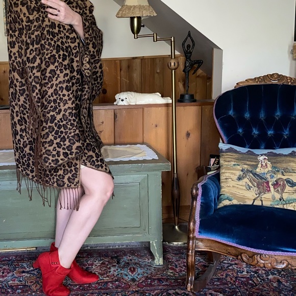 Leopard print tunic by Croft & Barrow - Picture 2 of 8